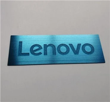 Etiqueta engomada de la placa de aluminio grabada
